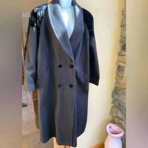 Basile ladies double breasted winter coat. EUC